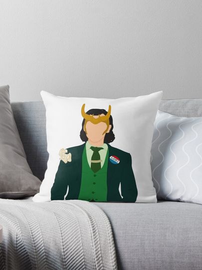 Loki Laufeyson Loki Promo Pillow