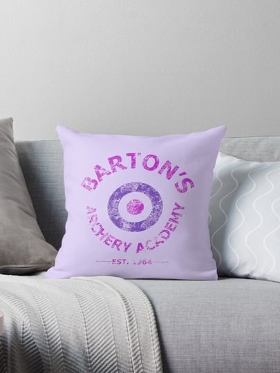 Barton's Archery Academy Pillow