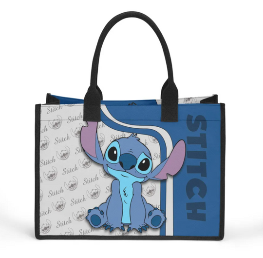 Lilo and Stitch Canvas Totes Bag, Stitch Canvas Bag, Stitch Woman Handbag, Stitch Lover's Bag