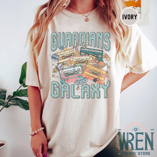 Retro Marvel Guardians Of The Galaxy Shirt, Vintage Avengers Team Shirt, Star Lord Tee, Disney Trip 2024 Shirt, Family Shirts