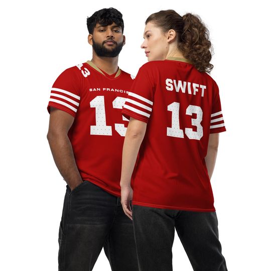 Swift 13 - San Francisco 49ers style jersey