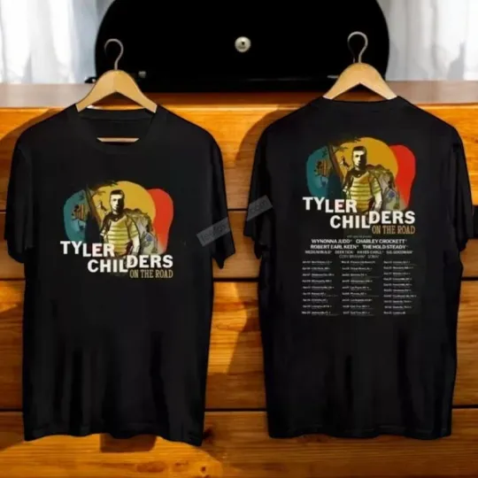 Tyler Childers On The Road Tour 2025 Concert T-Shirt
