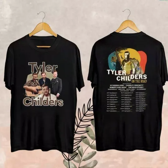Tyler Childers Tour 2025 Fan Shirt, Tyler Childers On The Road Tour Shirt