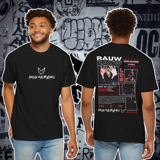 Rauw alejandro shirt, Rauw Fan Shirt, Reggaeton Shirt, gift for him, gift for her, Rauw Alejandro Merch