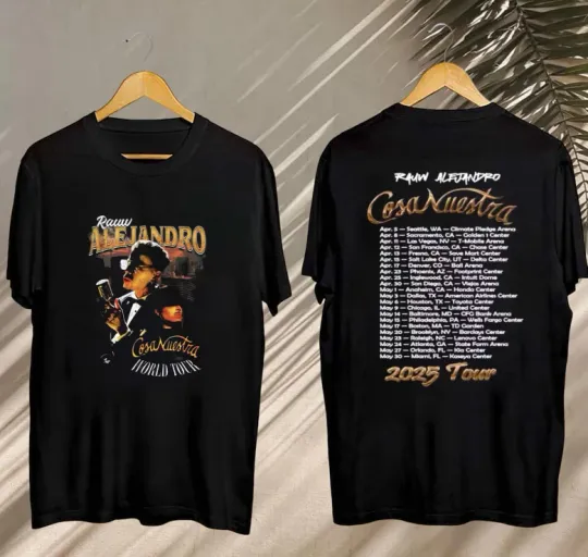 2025 Rauw Alejandro Cosa Nuestra Tour Shirt