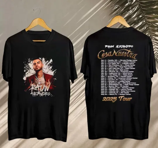 Graphic Rauw Alejandro Cosa Nuestra Tour 2025 Shirt