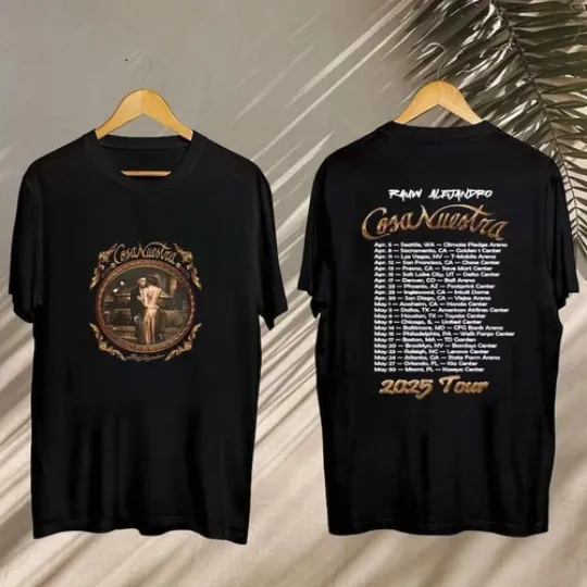 Rauw Alejandro Cosa Nuestra Tour 2025 Shirt, Rauw Alejandro 2025 Concert