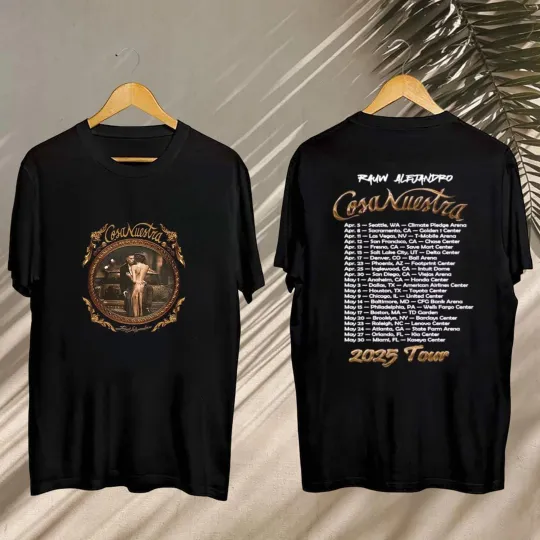 Rauw Alejandro Cosa Nuestra Tour 2025 Shirt