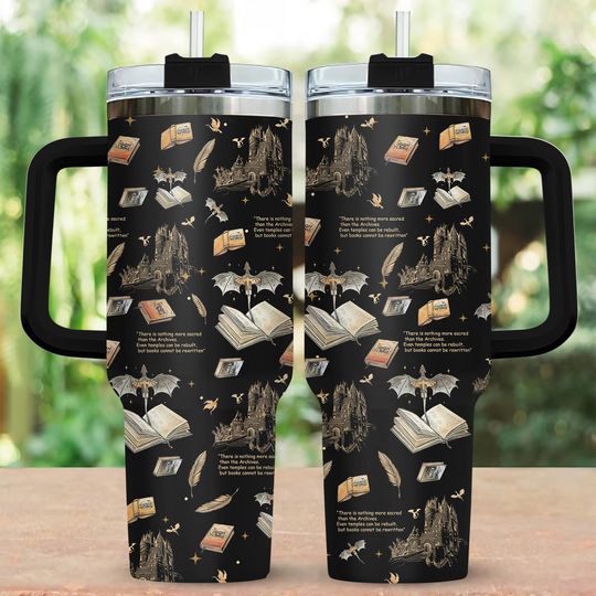Fourth Wing Series Tumbler 40oz, Fourth Wing Tumbler, Basgiath Tumbler 40oz, Dragon Rider Bookish Tumbler, War College Tumber