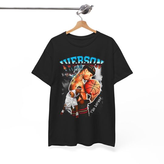 Allen Iverson v13 Philadelphia Sixxers Joel Embid Ben Simmons Danny Green Charles Barkley Tobias Harris Julias Irving NBA Vintage Bootleg