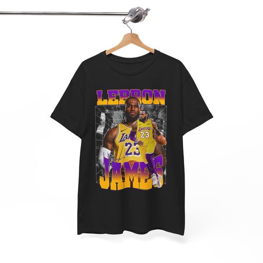 Lebron James v3 Los Angeles Lakers Shaq Bronny James Luka Duncic Vlade Divac Derek Fisher Anthony Davis Kobe Bryant Rui Vintage T Shirt