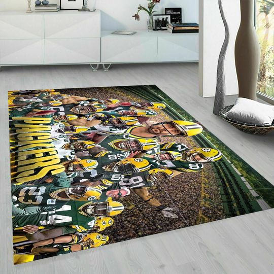 Football Fan Rug - Green Bay Packers=