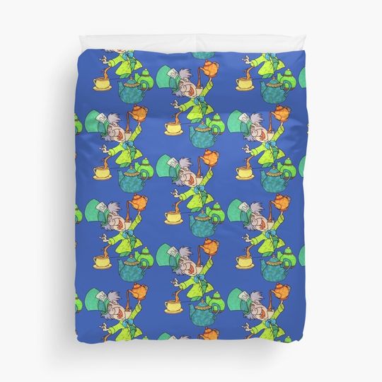 Mad Hatter Duvet Cover