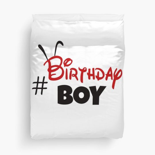 Discover Birthday Boy  Duvet Cover