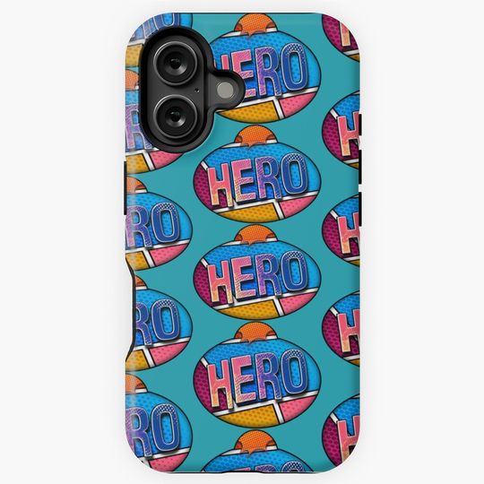 Discover Hero - Nametag Inspired Artwork iPhone Case