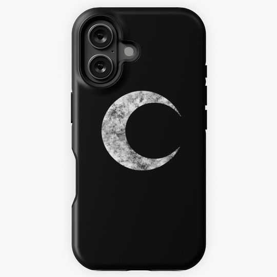Moon Knight - Classic Symbol - White Dirty iPhone Case
