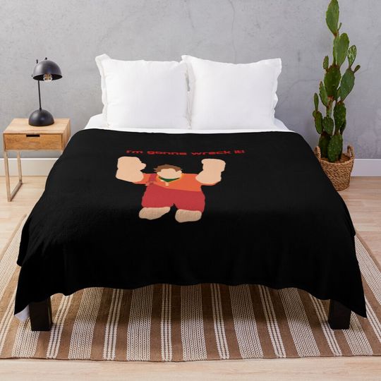 Wreck it Ralph  Throw Blanket