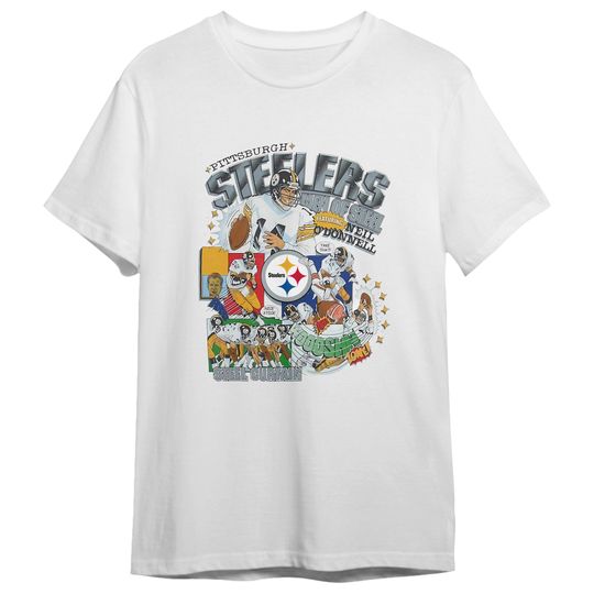 Pittsburgh Steeler Shirt, Pittsburgh Steeler Caricature T-shirt