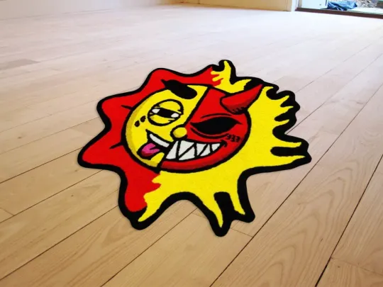 Chief Keef Glory Glo Gang x Half Evil 333 Floor Mat Area Carpet Living Room Rugs