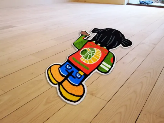 Chief Keef Glo Gang Sneakerhead Hypebeast Living Room Carpet Area Bedroom Rugs