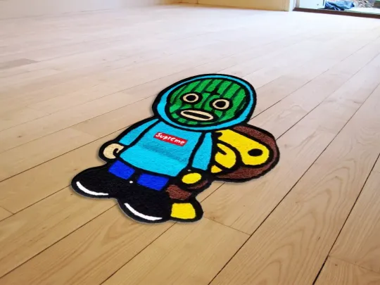 Tyler the Creator Golf Wang Baby Milo Floor Mat Living Room Area Rug Wool Carpet