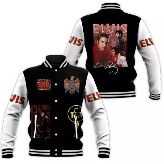 Elvis Presley Jacket, Elvis Presley Baseball Jacket