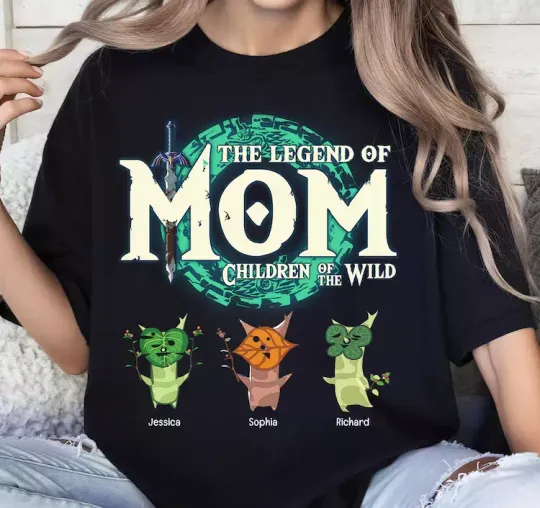 Cusomized The Legend Of Mom Children Of The Wild Shirt, Mother'S Day Gift