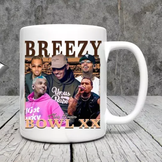 Chris Brown Breezy Bowl XX Tour 2025 mug