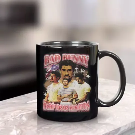 Mug Bad Bunny Debi Tira Mas Concert Photos 2025