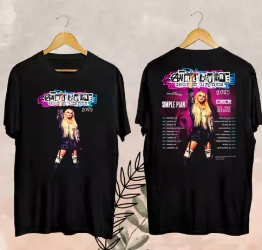 Avril Lavigne Greatest Hits Tour 2025 Shirt, Avril Lavigne 2025 Concert