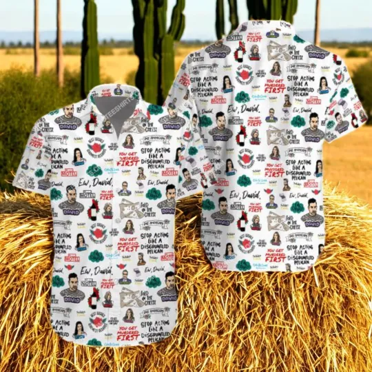 The SchittS Creek Tv Show All Over Print Hawaiian Shirt