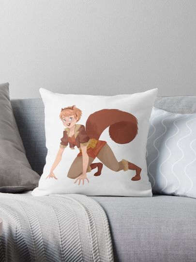 Squirrel Girl Pillow