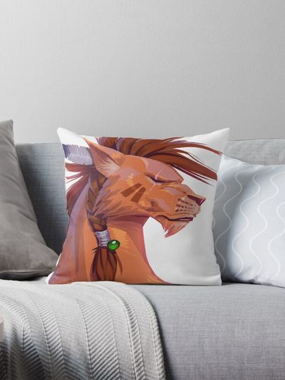 Red XIII - Final Fantasy VII - Portrait Pillow
