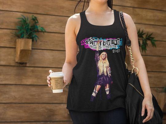 Avril Lavigne Racerback Tank Top, Avril Lavigne  Wallen Tshirt, Avril Lavigne greatest hits Tour 2025