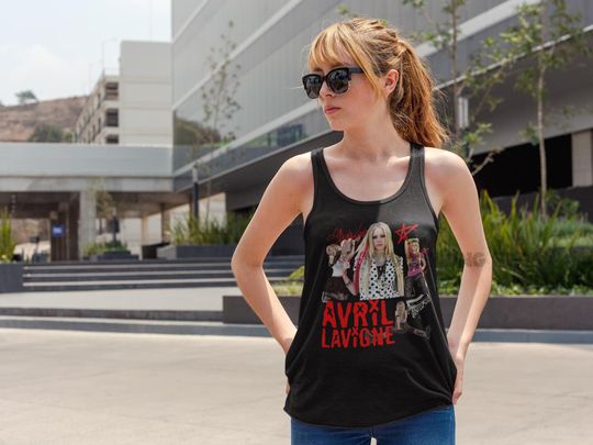 Avril Lavigne Racerback Tank Top, Avril Lavigne  Wallen Tshirt, Avril Lavigne Tour 2025