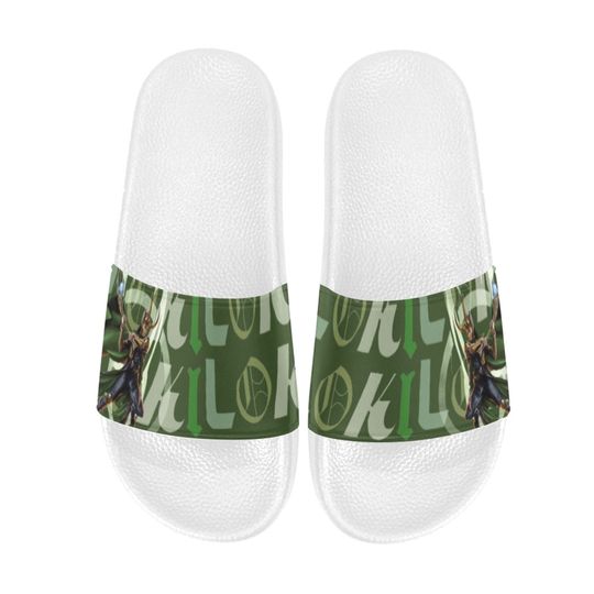 LOKI  Slide Sandals Unisex For Boyfriend or Girlfriend Gift, Birthday Gift, and Others