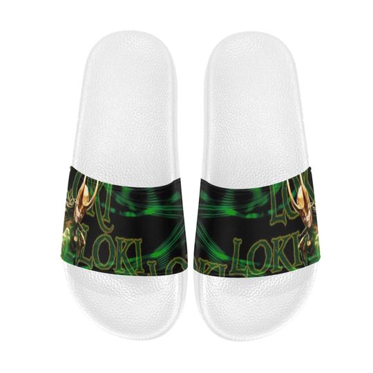 LOKI  Slide Sandals Unisex For Boyfriend or Girlfriend Gift, Birthday Gift, and Others