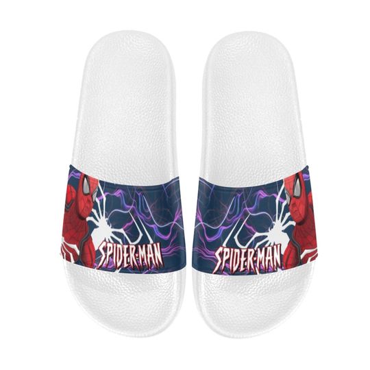 SPIDERMAN Slide Sandals Unisex For Boyfriend or Girlfriend Gift, Birthday Gift, and Others