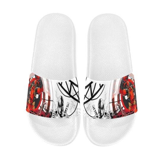 Deadpool Slide Sandals Unisex For Boyfriend or Girlfriend Gift, Birthday Gift, and Others