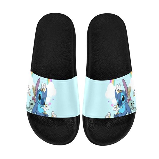 Stitch Slide Sandals Unisex For Boyfriend or Girlfriend Gift, Birthday Gift, and Others