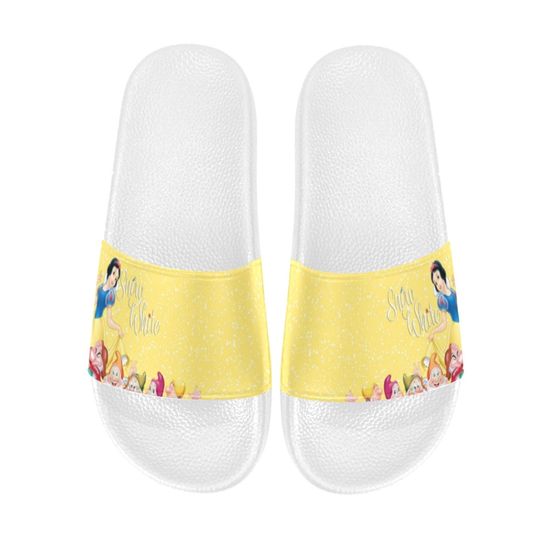 Snow White Slide Sandals Unisex For Boyfriend or Girlfriend Gift, Birthday Gift, and Others