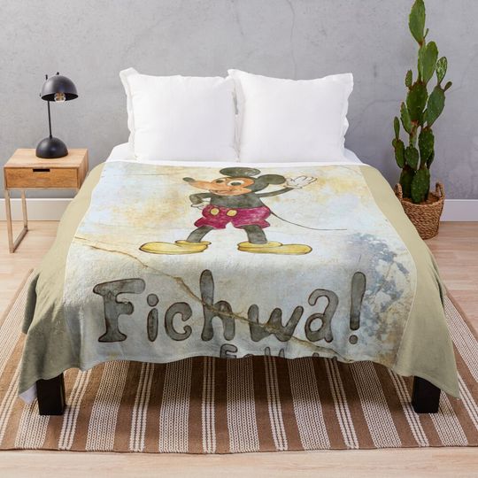 Fichwa Fellow Wall Throw Blanket