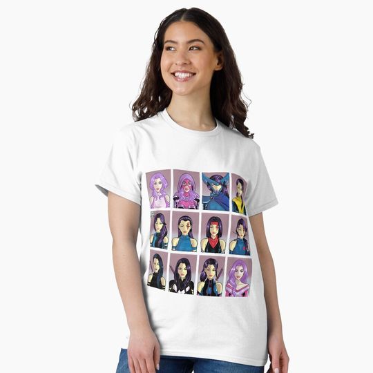 Psylocke Through The Ages!  Classic T-Shirt