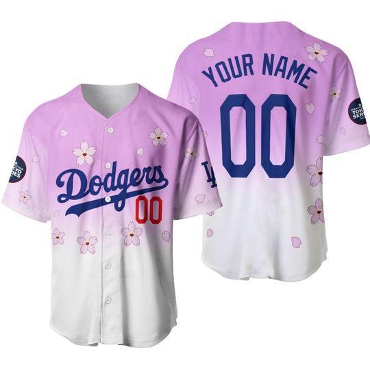 Discover Personalized -  Dodgers  Baseball Jersey