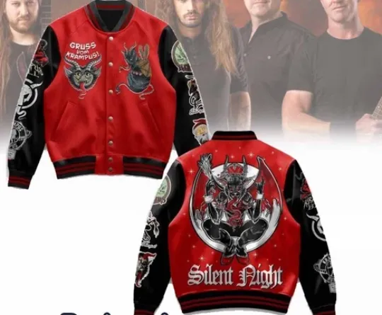 Silent Knight Band Baseball Jacket