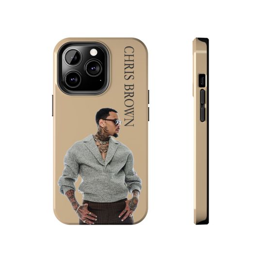 Chris Brown Phone Case, Brown Case, Rapper Case, Iphone Case, Music Artist Phone, Gift For Him/Her, Celebrity Phone Case