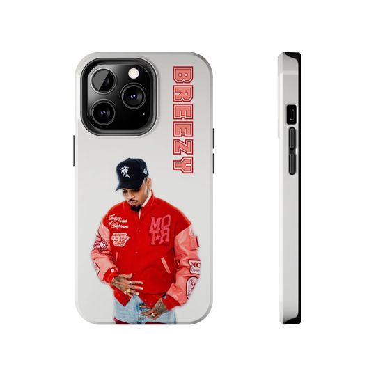 Chris Brown Rapper Phone Case - Iphone Case, Chris Brown, Brown, Breezy Case, Stylish Protection, Unique Gift, Phone Case
