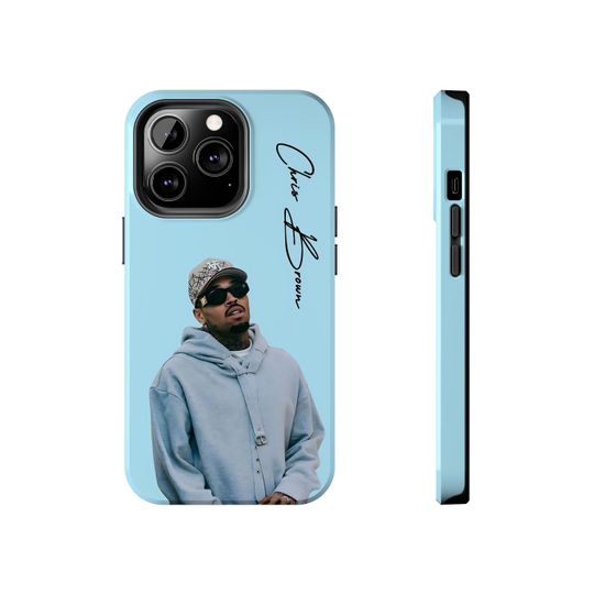 Chris Brown Rapper Phone Case, Chris Brown Merch, Rapper Case, Breezy Case, Iphone Case, Music Artist Phone Case, Cute Case