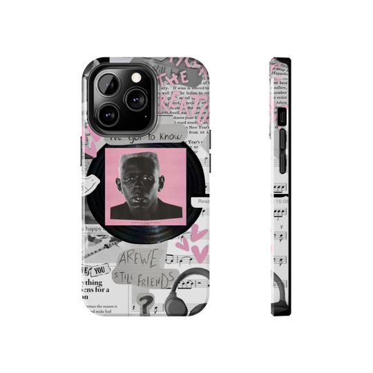 Tyler The Creator Tough Phone Cases, Music Lover's Accessory, Vinyl Art, Perfect Gift for Friends, Unique Phone Protection