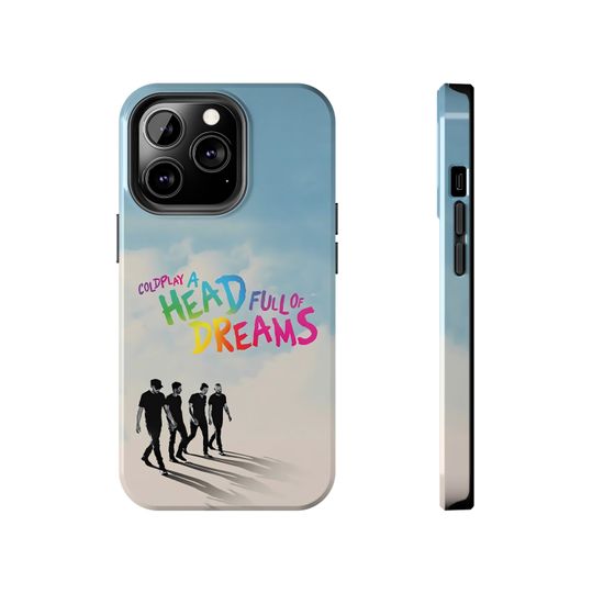 Coldplay Phone Case, Coldplay A Head Full Of Dreams Music Group Phone Case, Coldplay Case, Music Lover Gift, Music Group Case, Birthday Gift